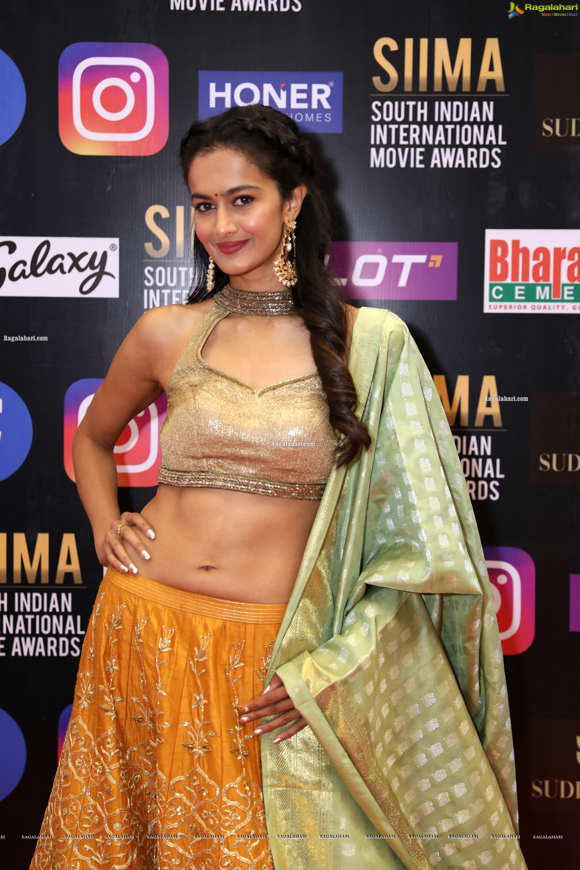 Shubra Aiyappa at SIIMA Awards 2021 Day 2, HD Photo Gallery