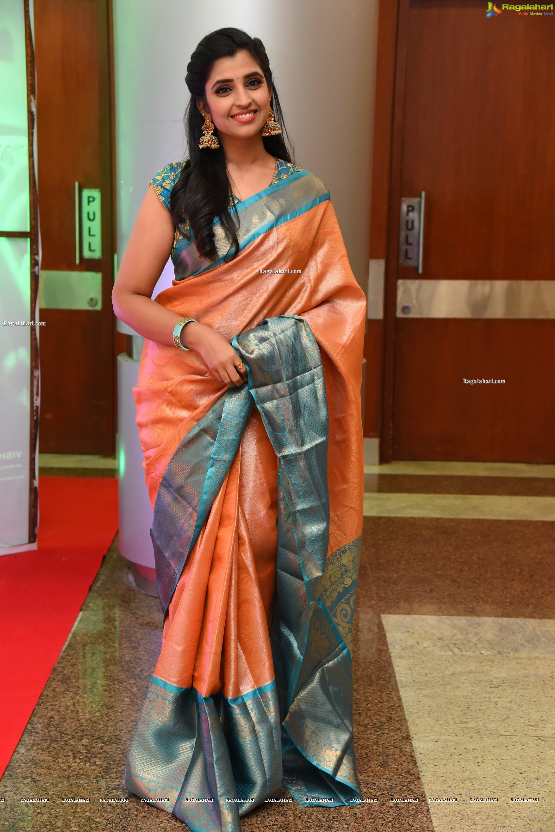 Shyamala at Thalaivi Movie Pre-Release Event, HD Gallery