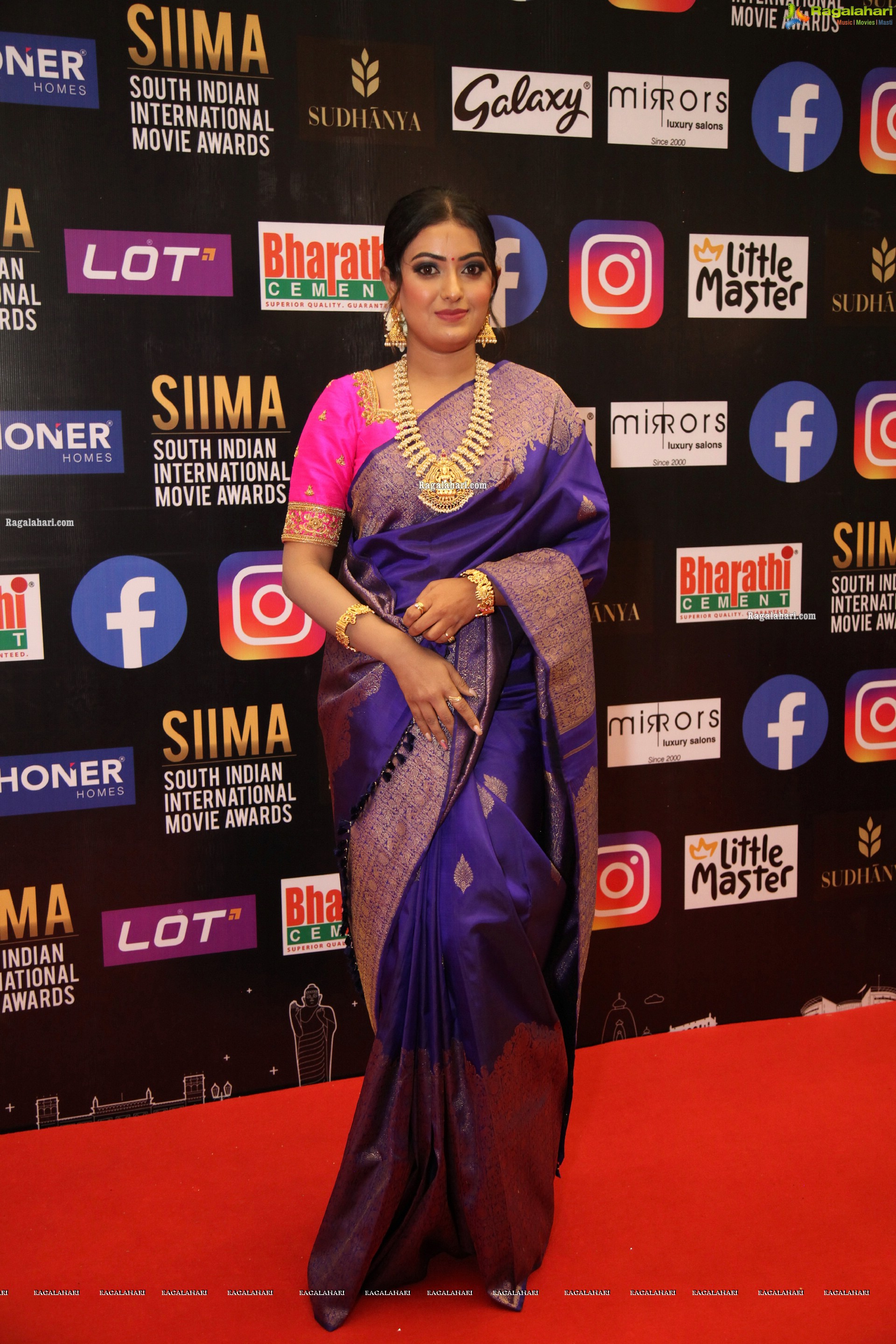 Sonika Gowda at SIIMA Awards 2021 Day 1, HD Photo Gallery