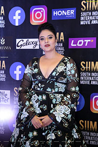 Sreemukhi at At SIIMA Awards 2021