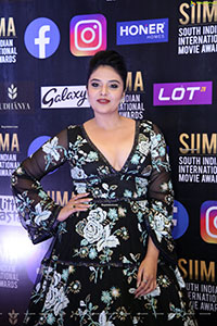 Sreemukhi at At SIIMA Awards 2021