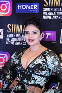 Sreemukhi at At SIIMA Awards 2021