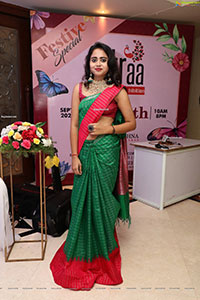 Suchitra in Beautiful Green Saree