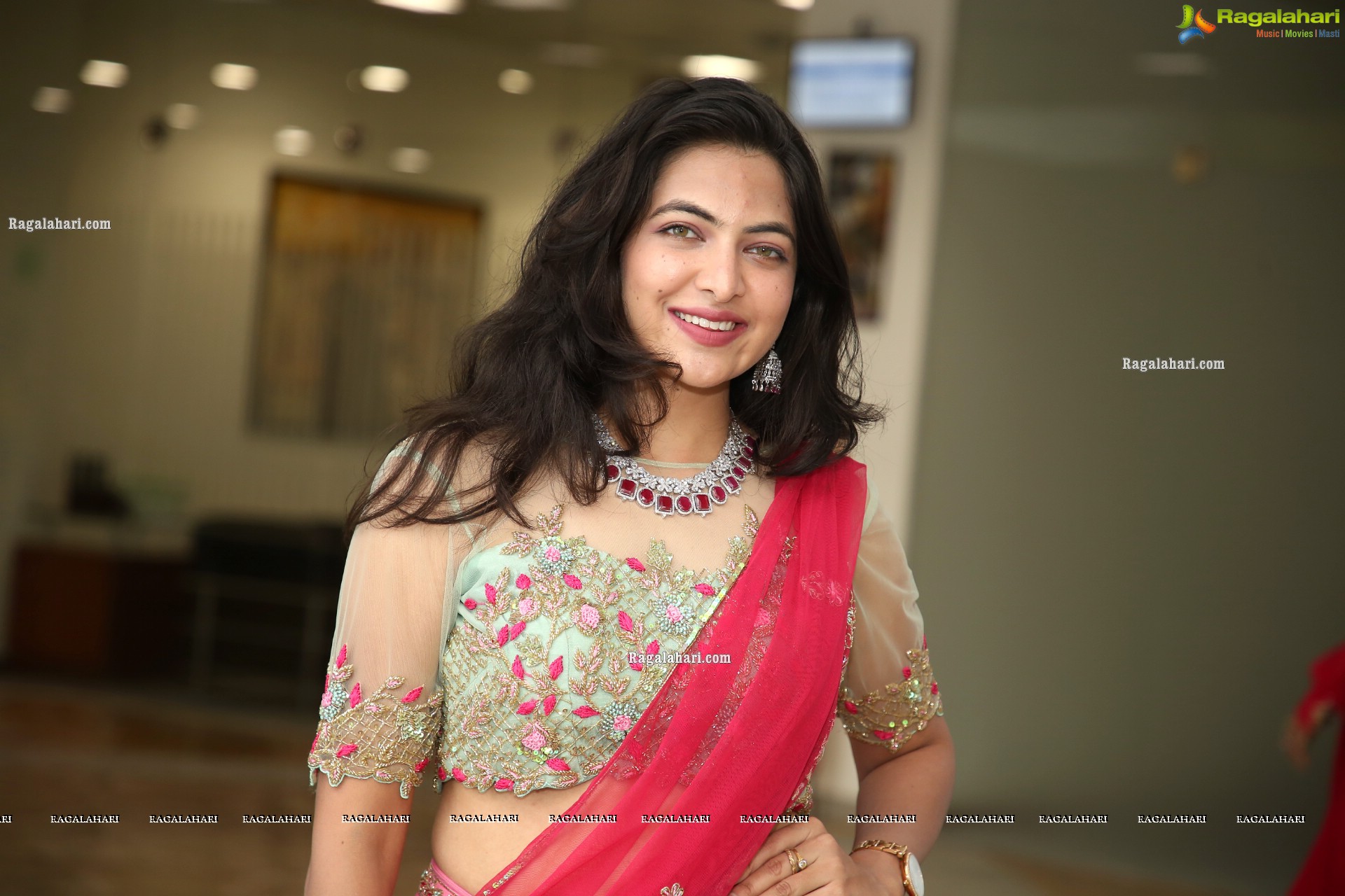 Supraja Reddy in Pink Lehenga Choli, HD Photo Gallery