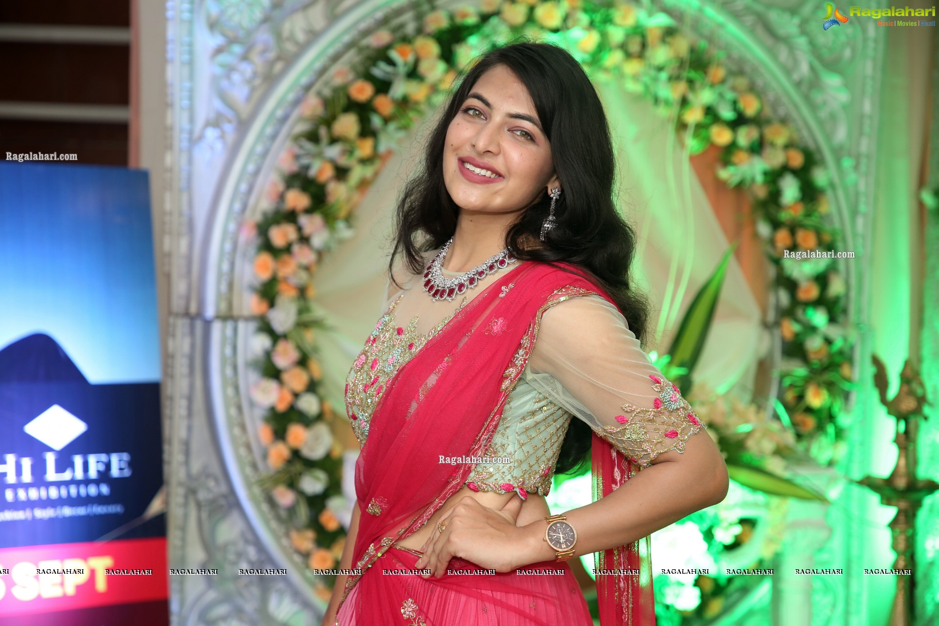 Supraja Reddy in Pink Lehenga Choli, HD Photo Gallery