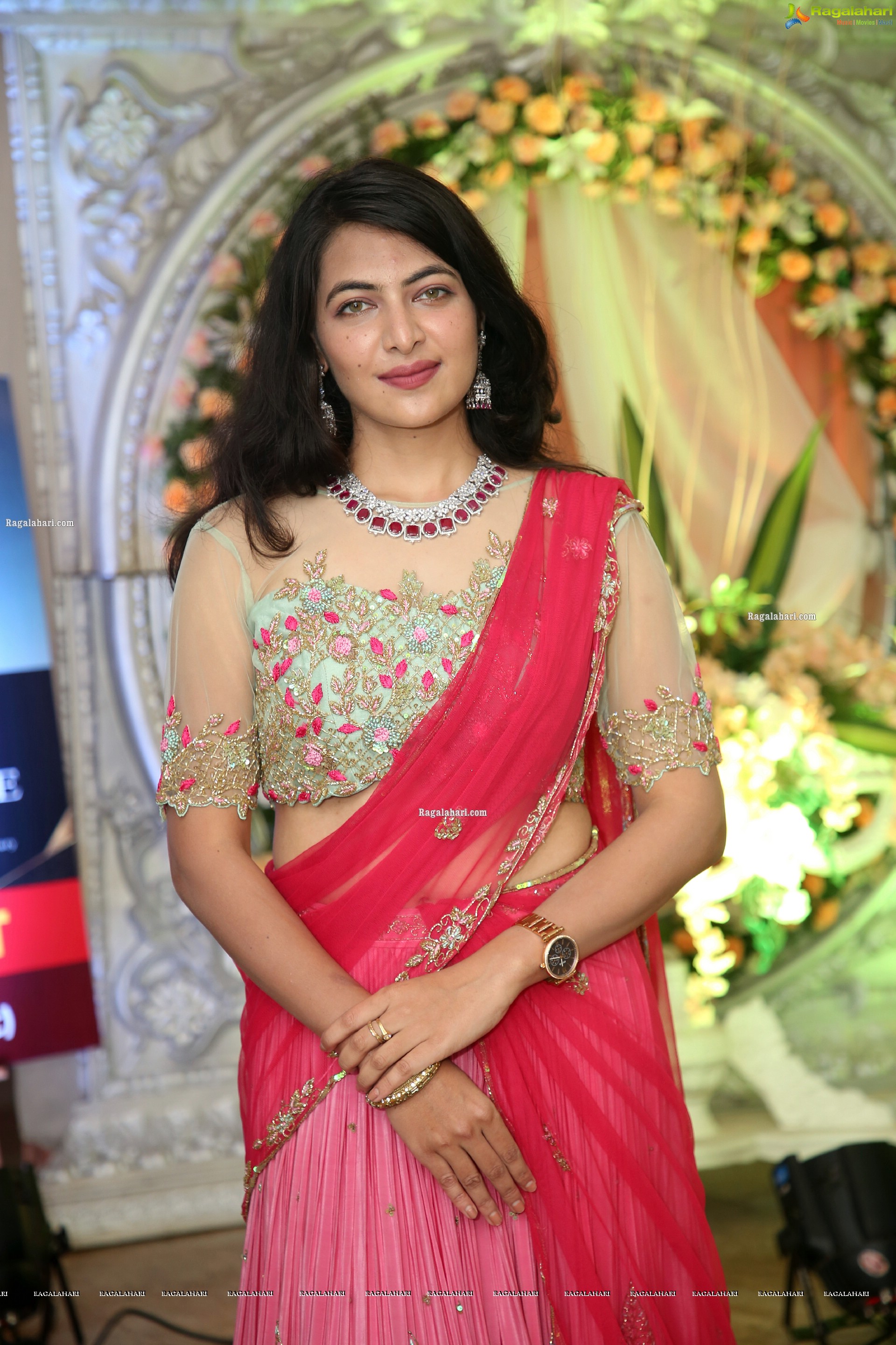 Supraja Reddy in Pink Lehenga Choli, HD Photo Gallery