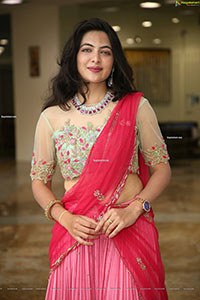 Supraja Reddy in Pink Lehenga Choli