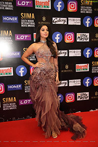 Tanya Hope at At SIIMA Awards 2021