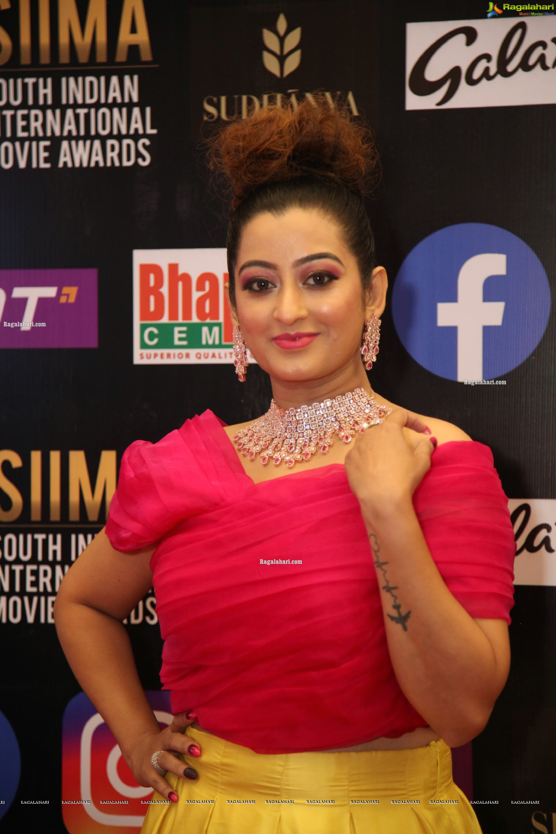 Tejaswini Prakash at SIIMA Awards 2021, HD Photo Gallery