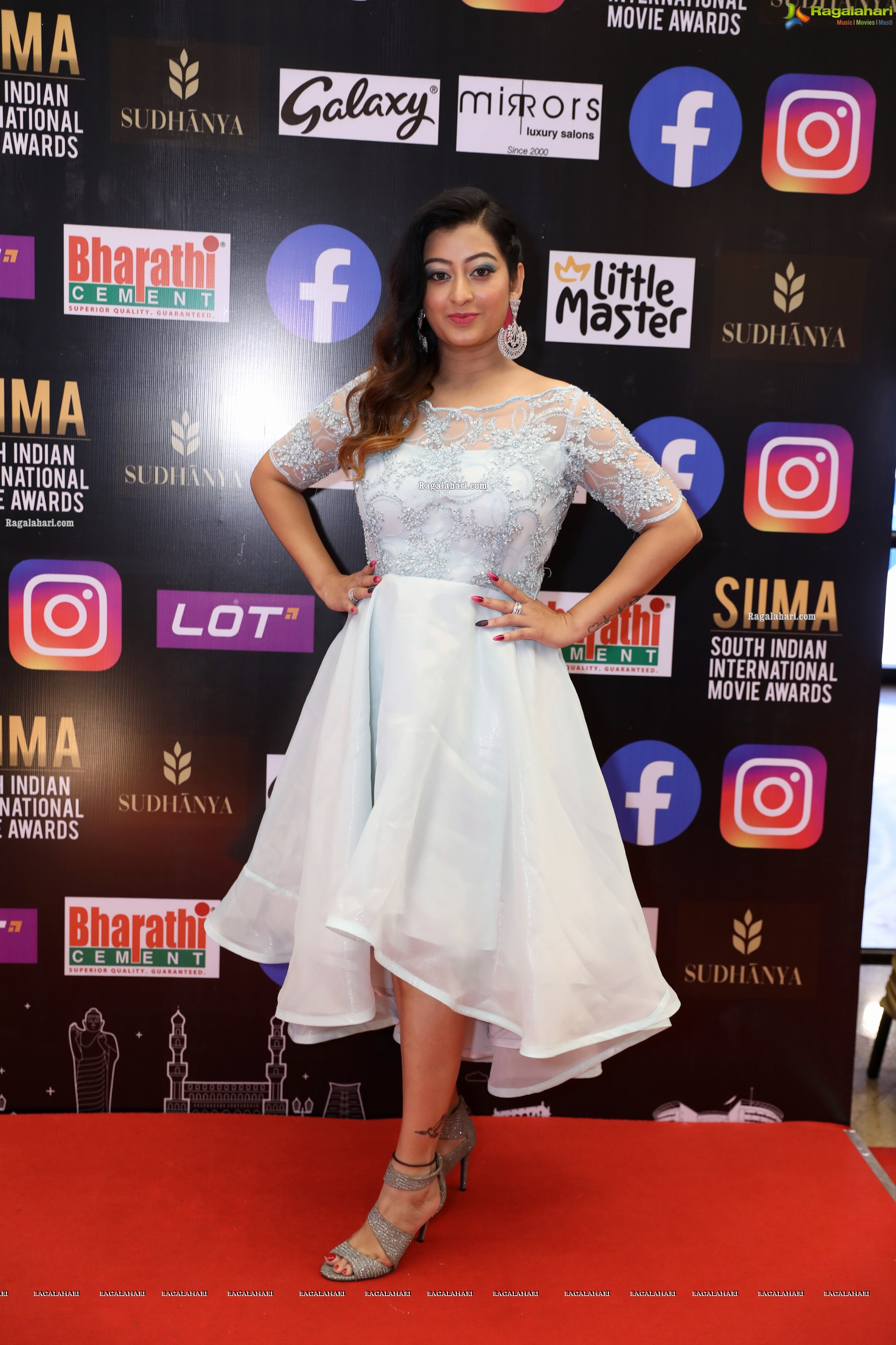 Tejaswini Prakash at SIIMA Awards 2021 Day 2, HD Photo Gallery