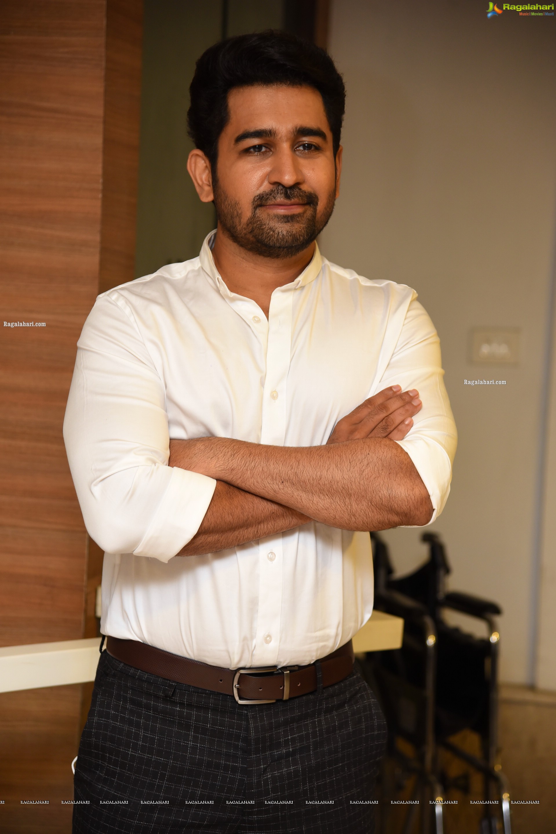 Vijay Antony Stills at Vijaya Raghavan Movie Pre-Release Event