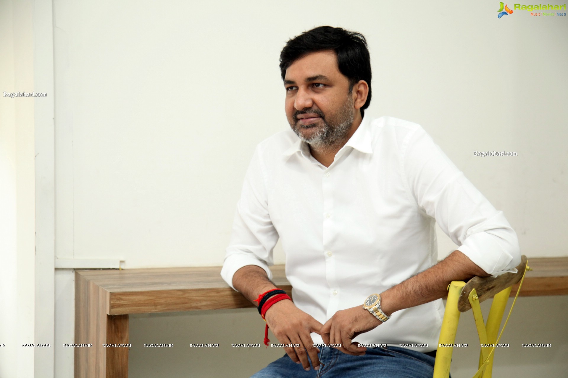 Producer Vishnuvardhan Induri Stills at Thalaivii Movie Interview