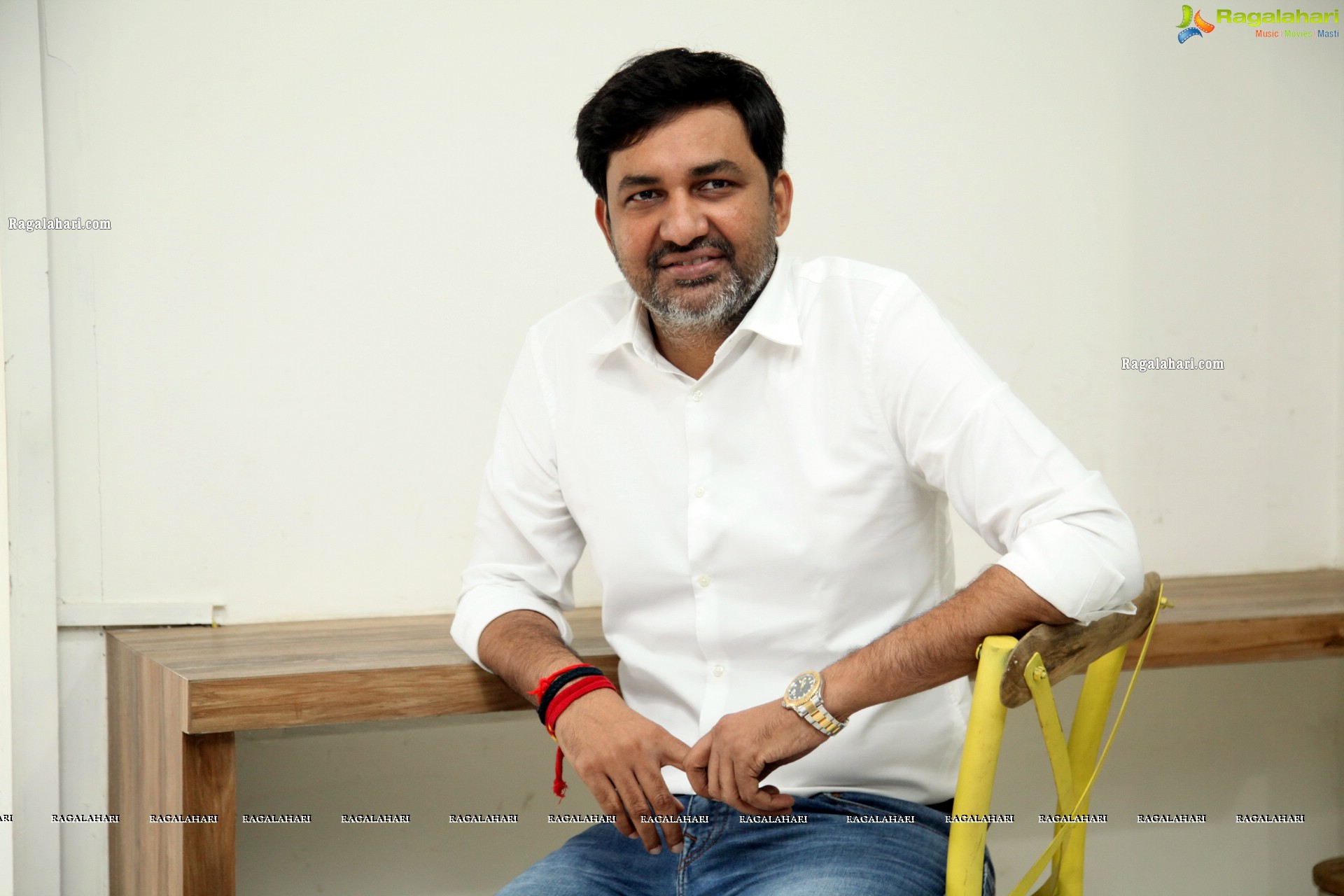 Producer Vishnuvardhan Induri Stills at Thalaivii Movie Interview
