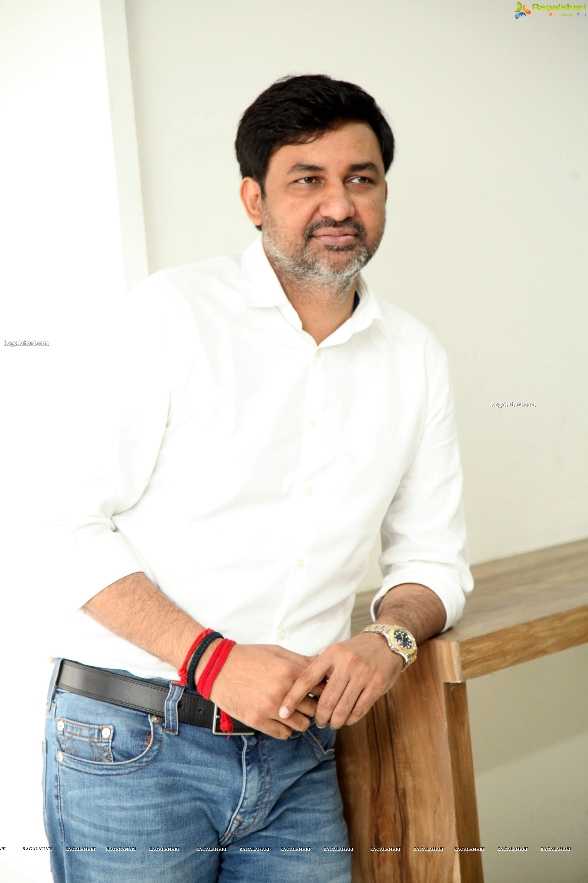 Producer Vishnuvardhan Induri Stills at Thalaivii Movie Interview