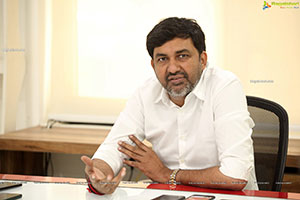 Producer Vishnuvardhan Induri Stills at Thalaivii Interview
