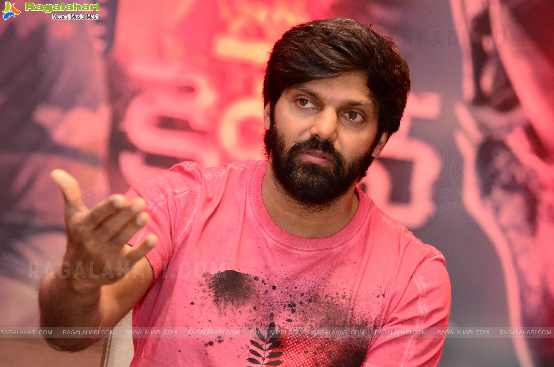 Arya at Captain Movie interview, HD Photo Gallery