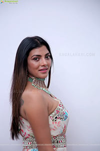 Lahari Shari Poses With Jewellery