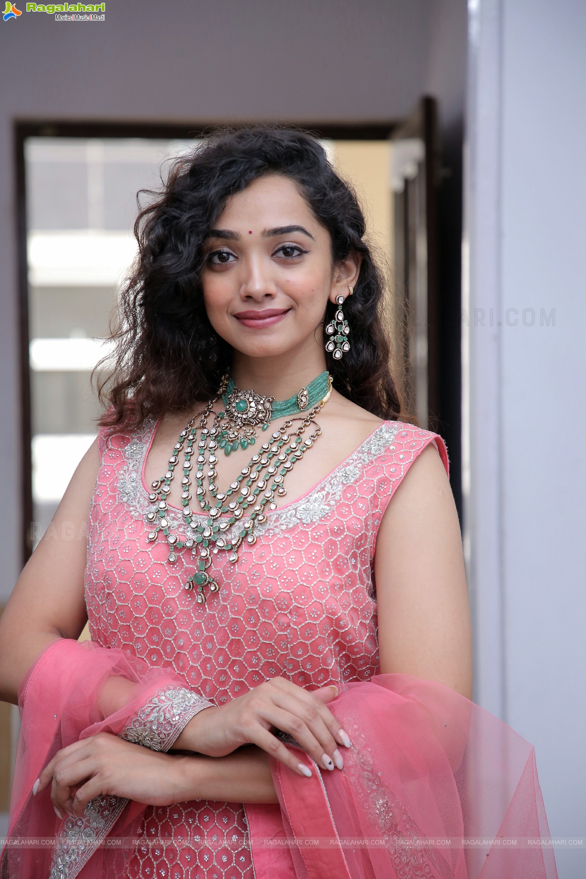 Saanve Megghana Poses With Jewellery, HD Photo Gallery