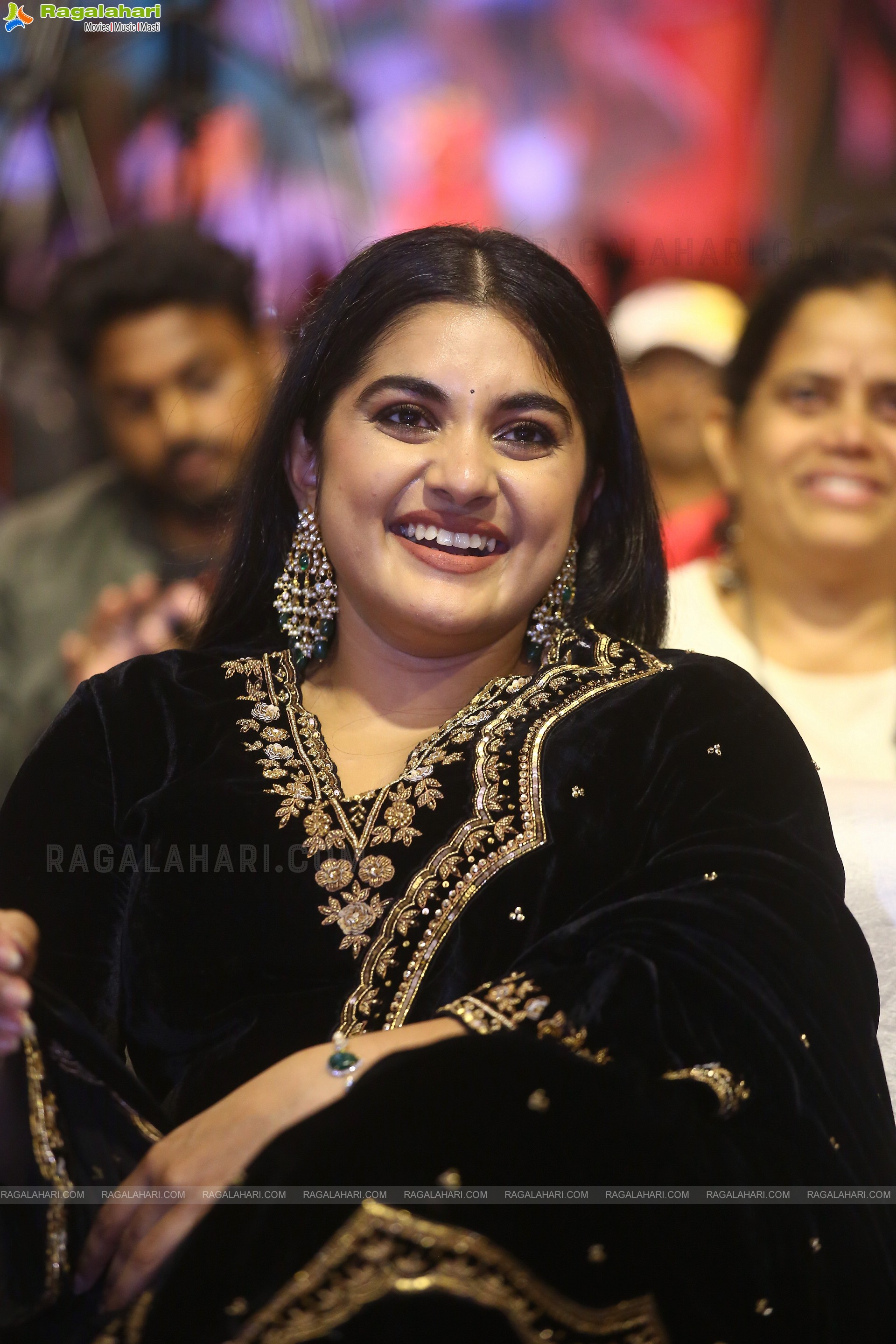 Nivetha Thomas at Saakini Dakini Movie Pre-Release Event, HD Photo Gallery