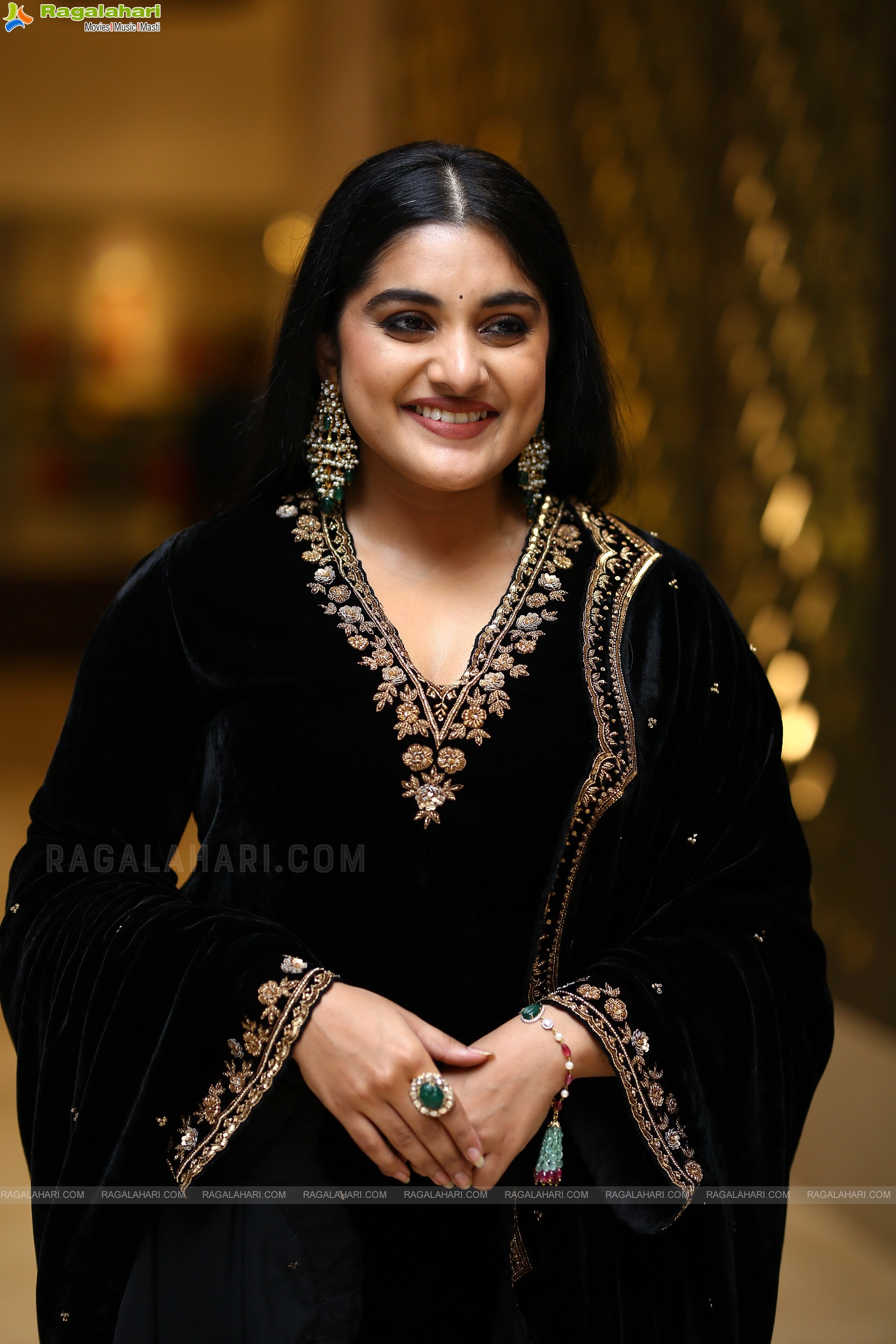 Nivetha Thomas at Saakini Dakini Movie Pre-Release Event, HD Photo Gallery