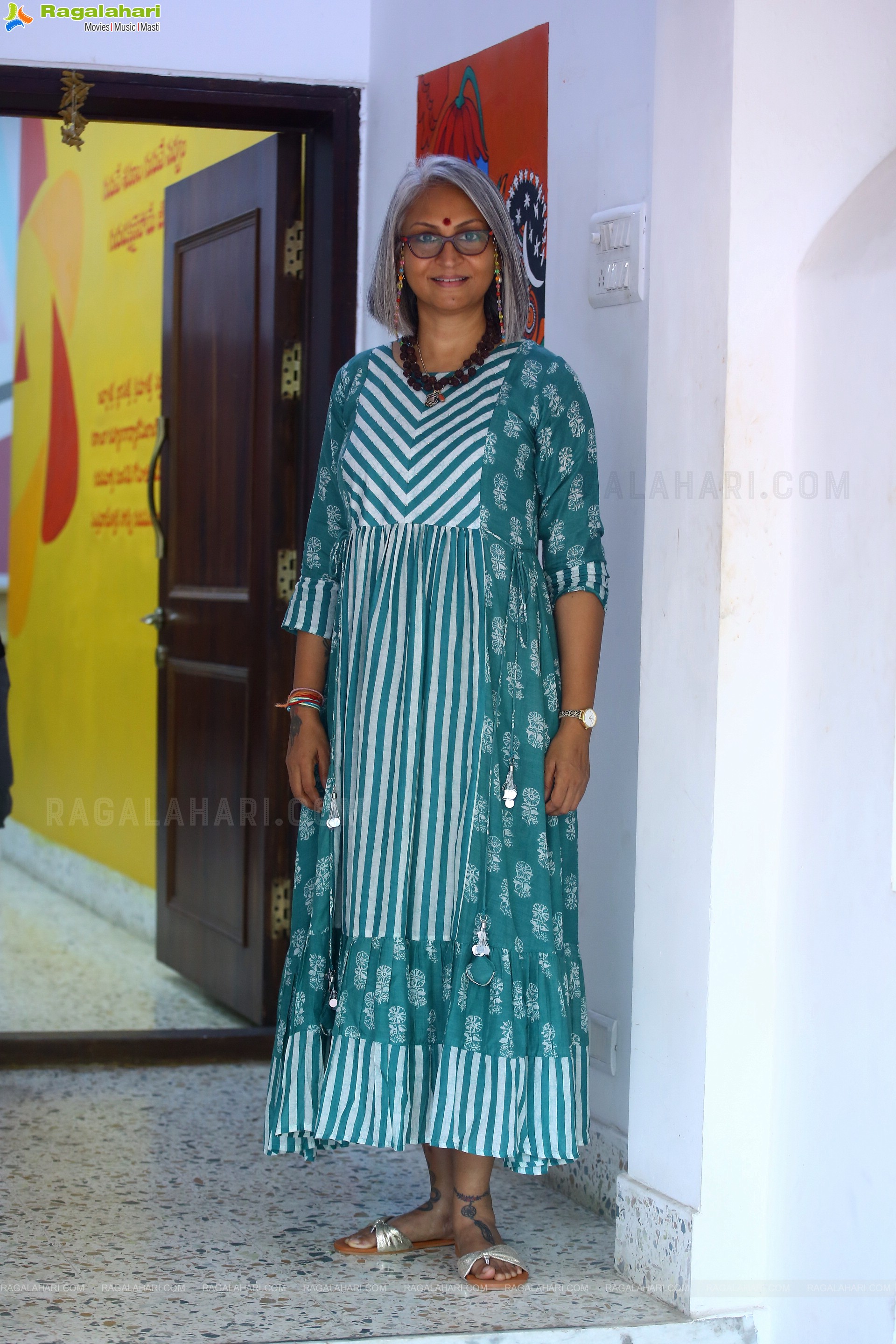 Producer Sunitha Tati Stills at Saakini Daakini Movie Interview
