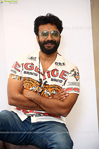 Satyadev at Godfather Movie Interview