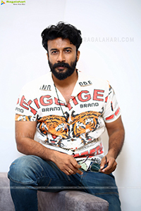 Satyadev at Godfather Movie Interview