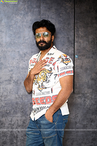 Satyadev at Godfather Movie Interview