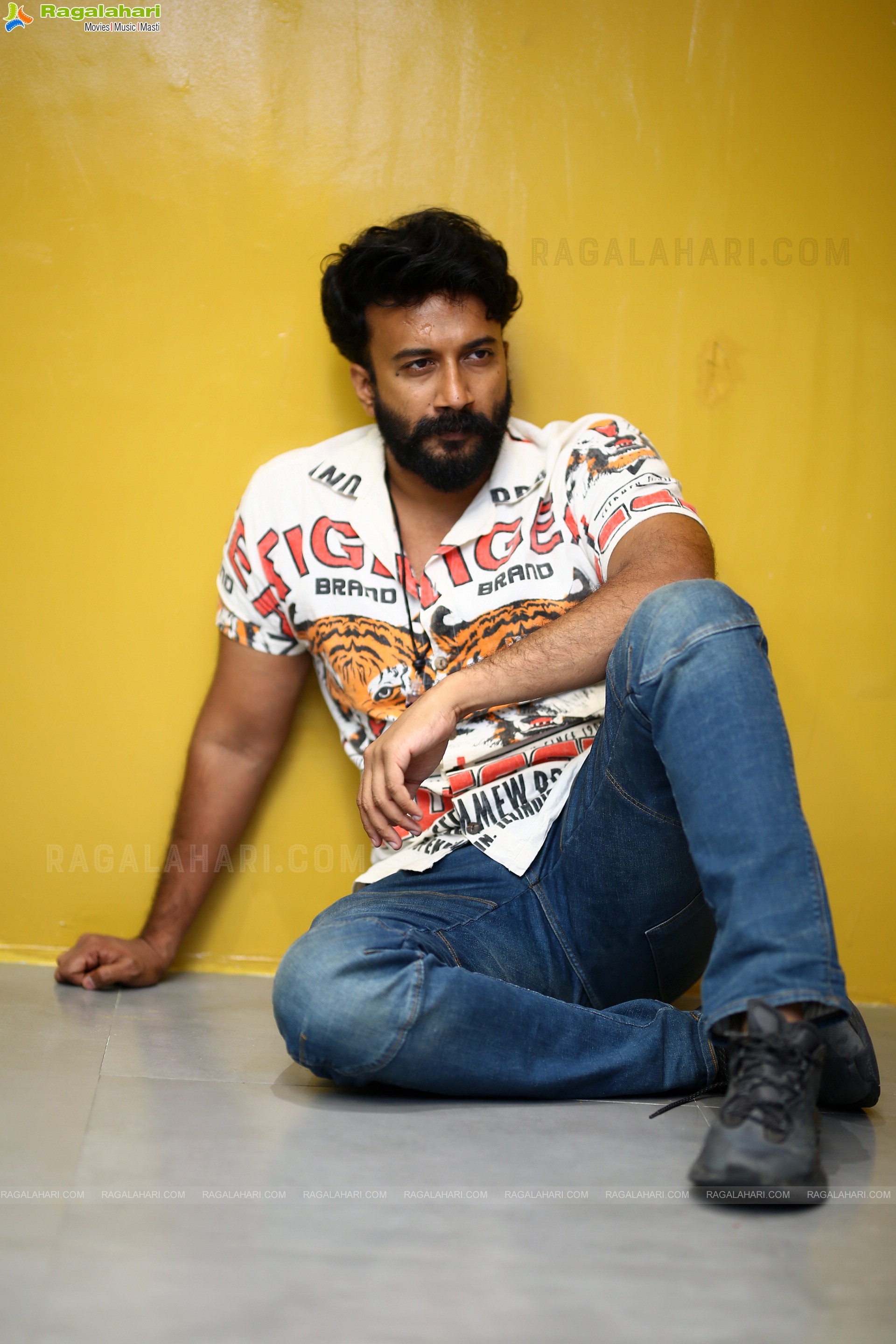 Satyadev at Godfather Movie Interview, HD Photo Gallery