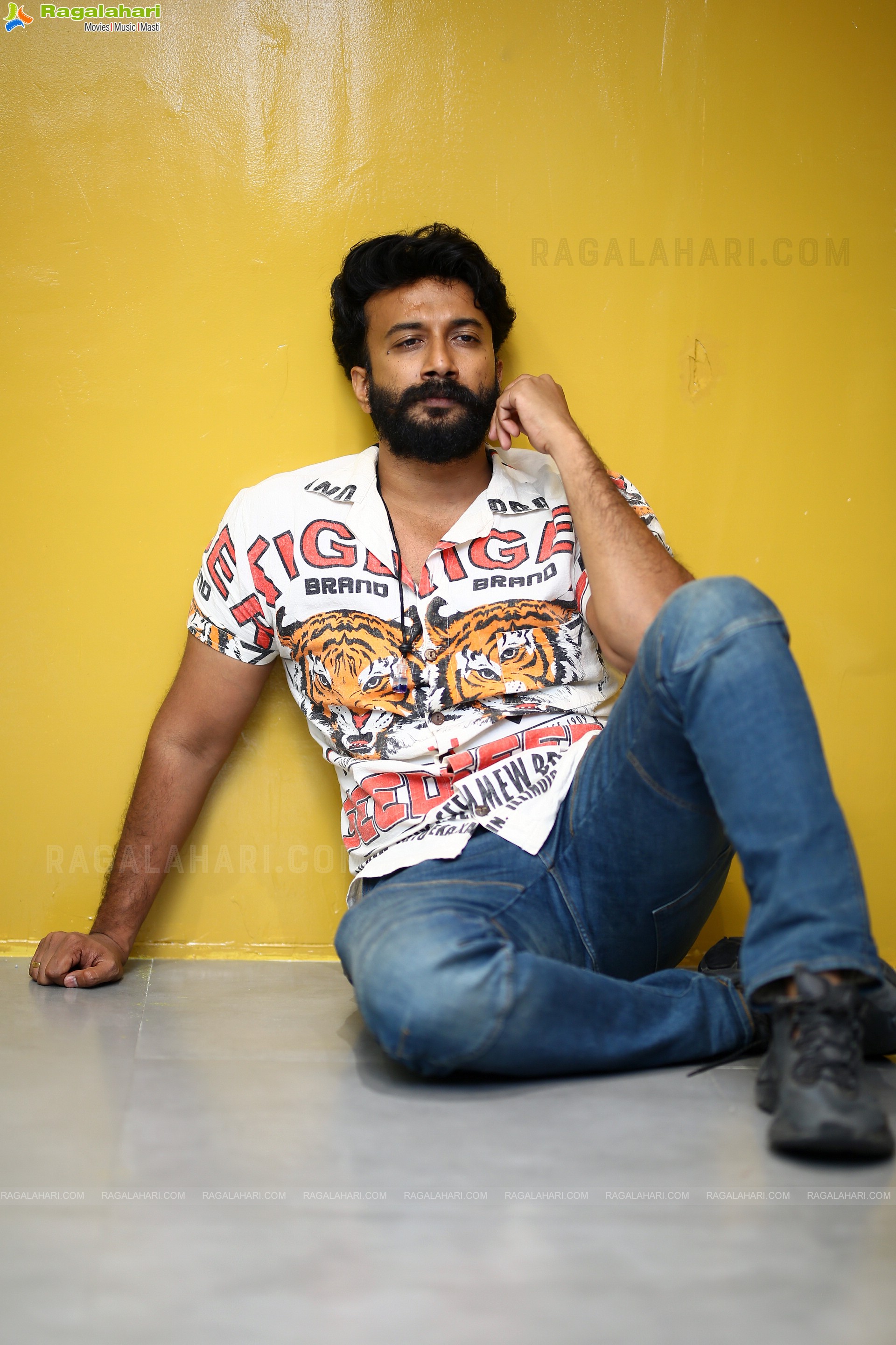 Satyadev at Godfather Movie Interview, HD Photo Gallery