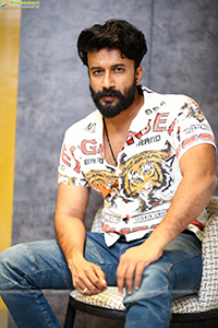 Satyadev at Godfather Movie Interview