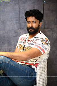 Satyadev at Godfather Movie Interview