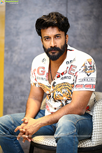 Satyadev at Godfather Movie Interview