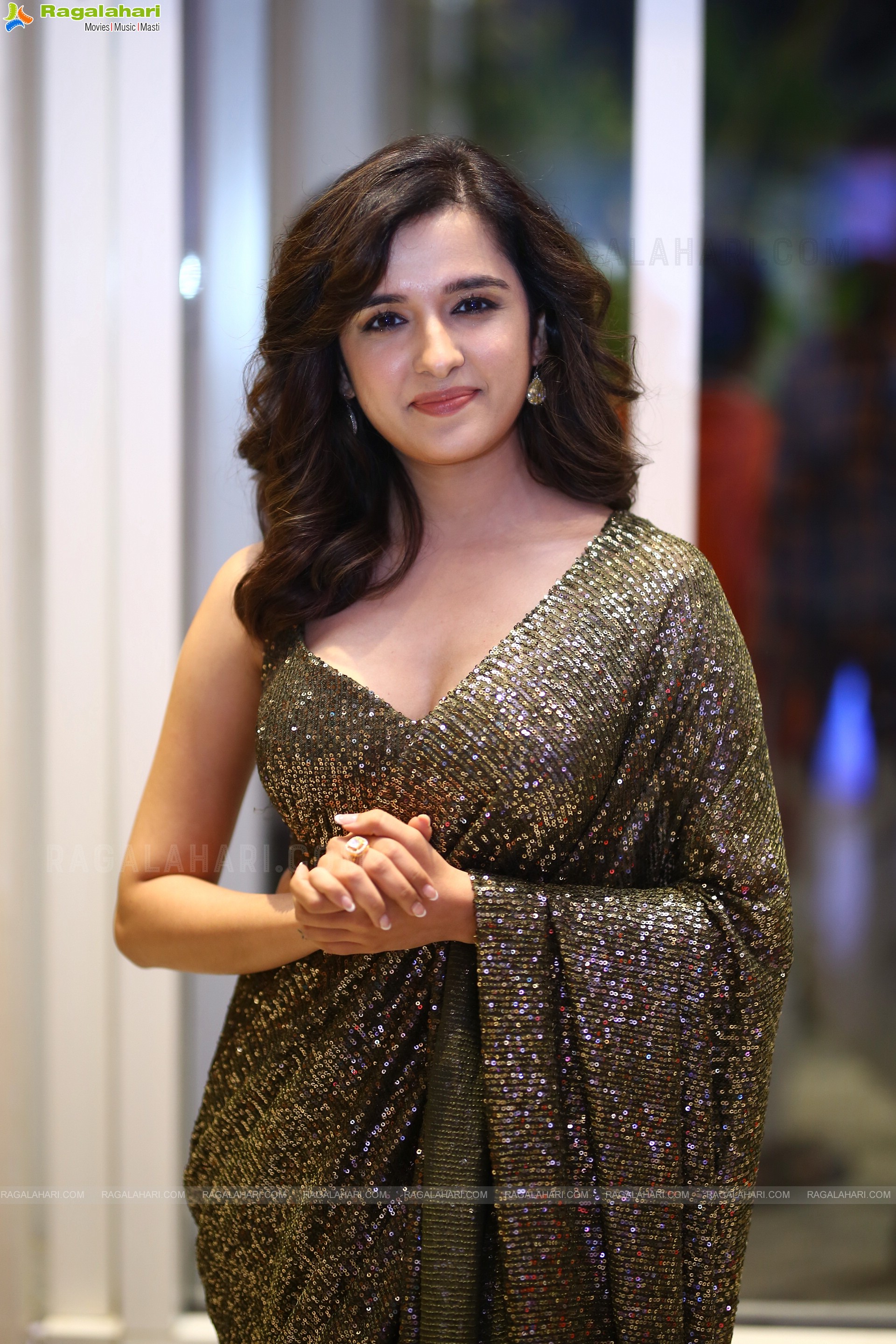 Shirley Setia at Krishna Vrinda Vihari Movie Pre-Release Event, HD Photo Gallery