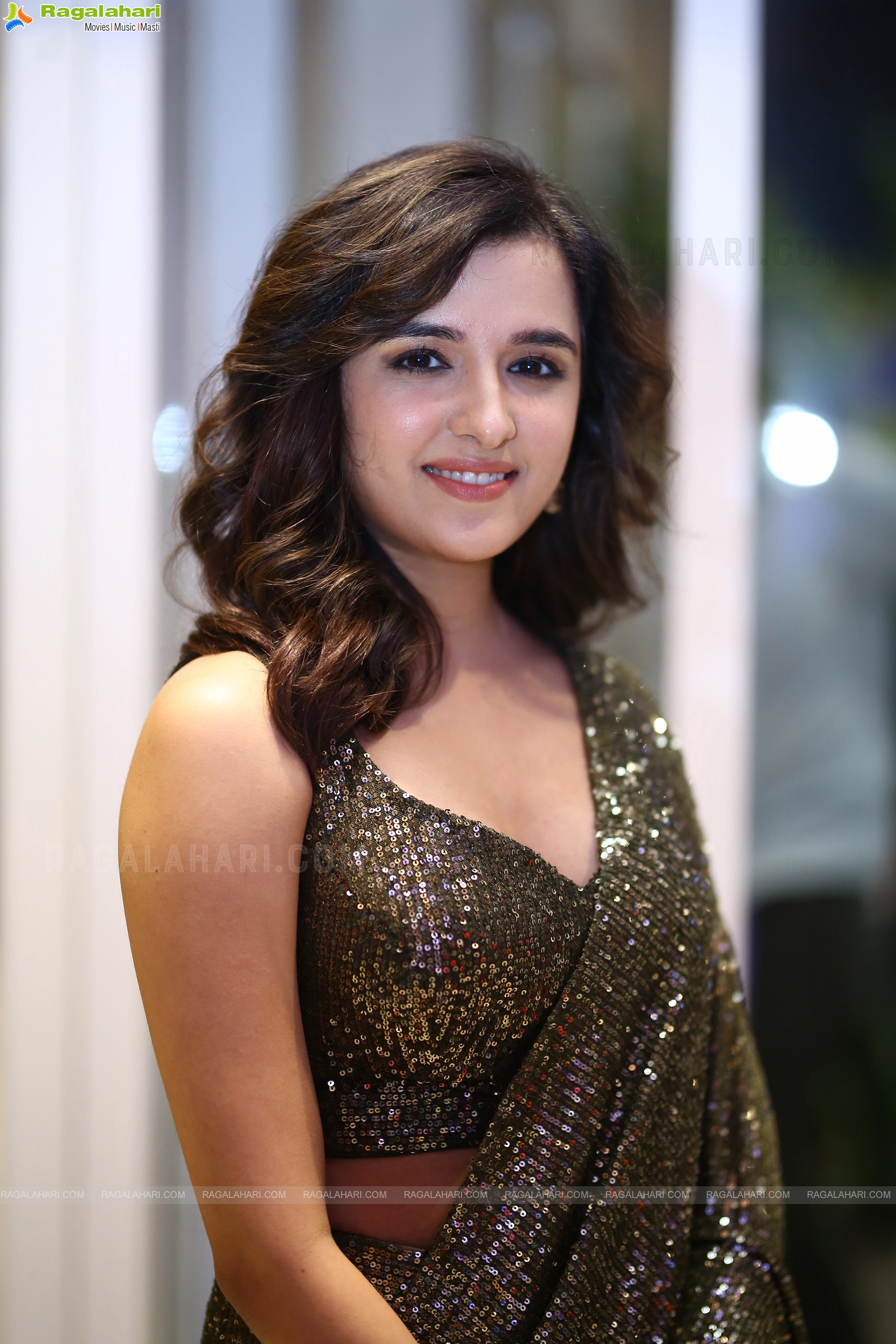 Shirley Setia at Krishna Vrinda Vihari Movie Pre-Release Event, HD Photo Gallery