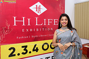 Shruthi Sharma at Hi Life Exhibition Curtain Raiser