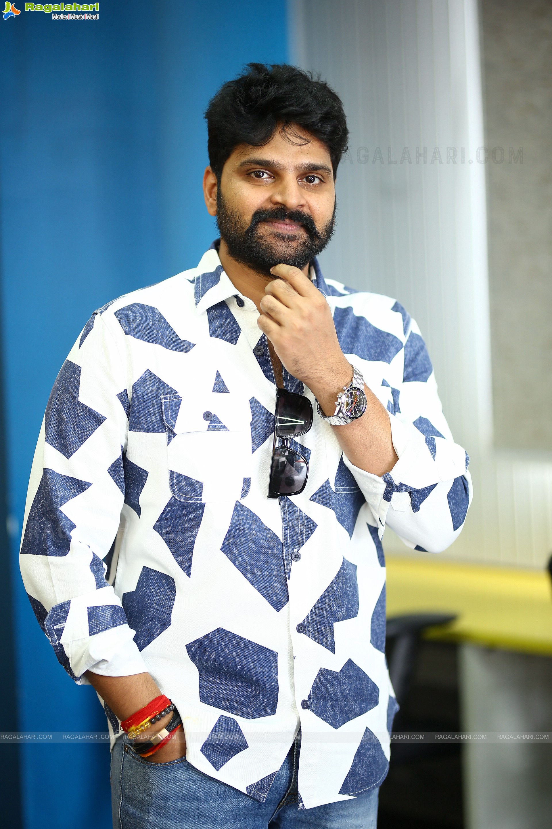 Sree Vishnu at Alluri Movie Interview, HD Photo Gallery