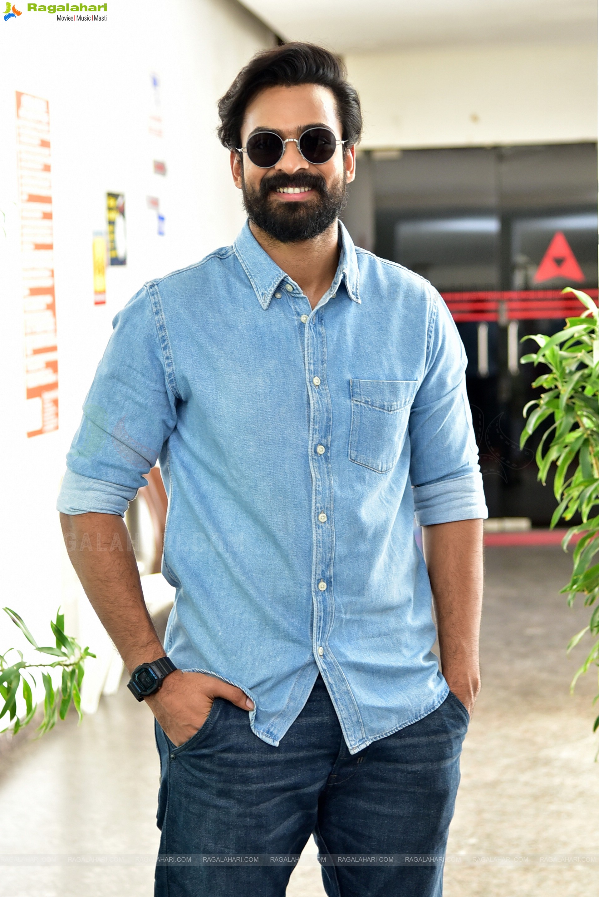 Vaisshnav Tej at Ranga Ranga Vaibhavanga Movie Interview, HD Photo Gallery