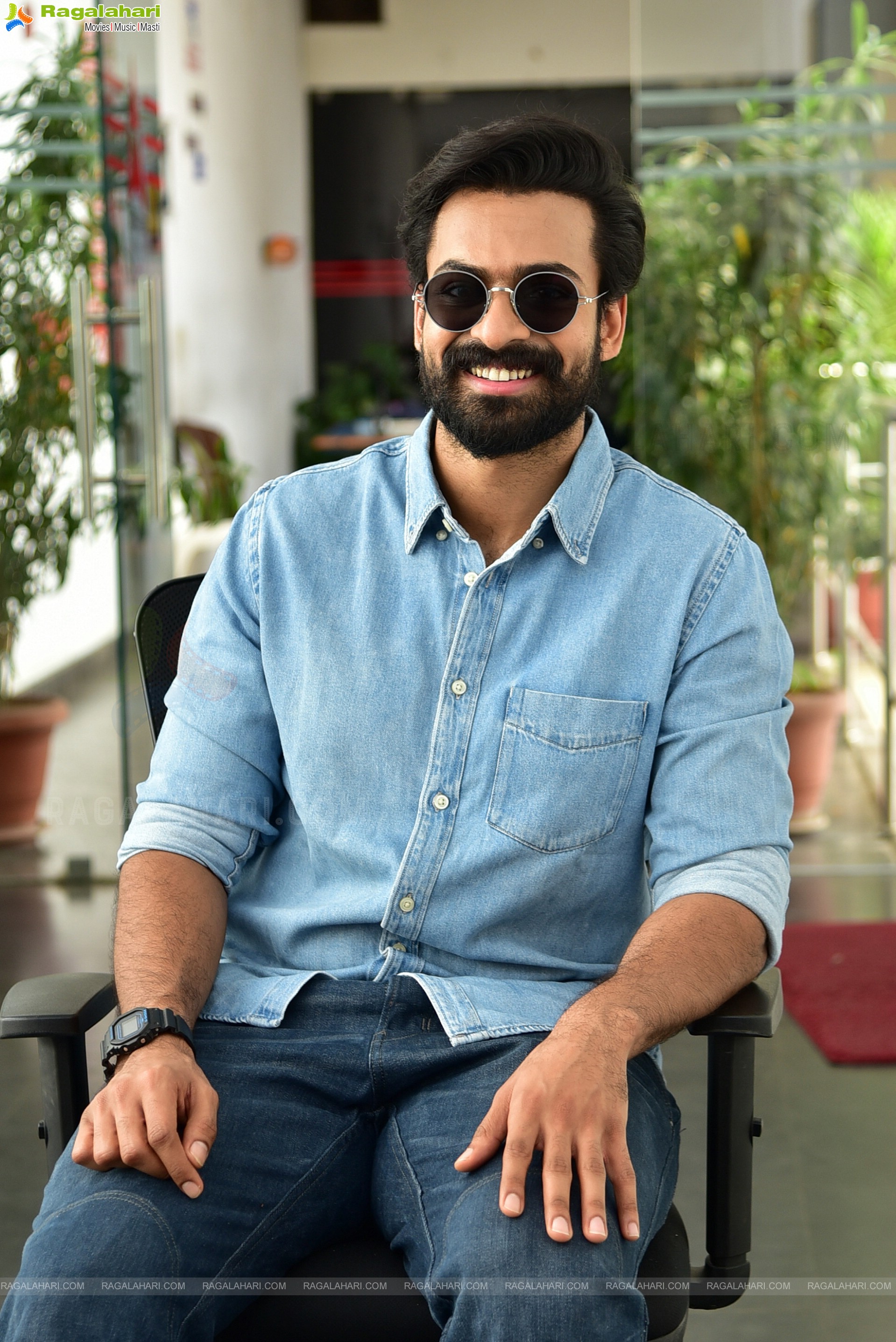 Vaisshnav Tej at Ranga Ranga Vaibhavanga Movie Interview, HD Photo Gallery