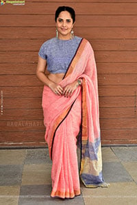 Anasuya Bharadwaj at Peddha Kapu-1 Interview, HD Gallery