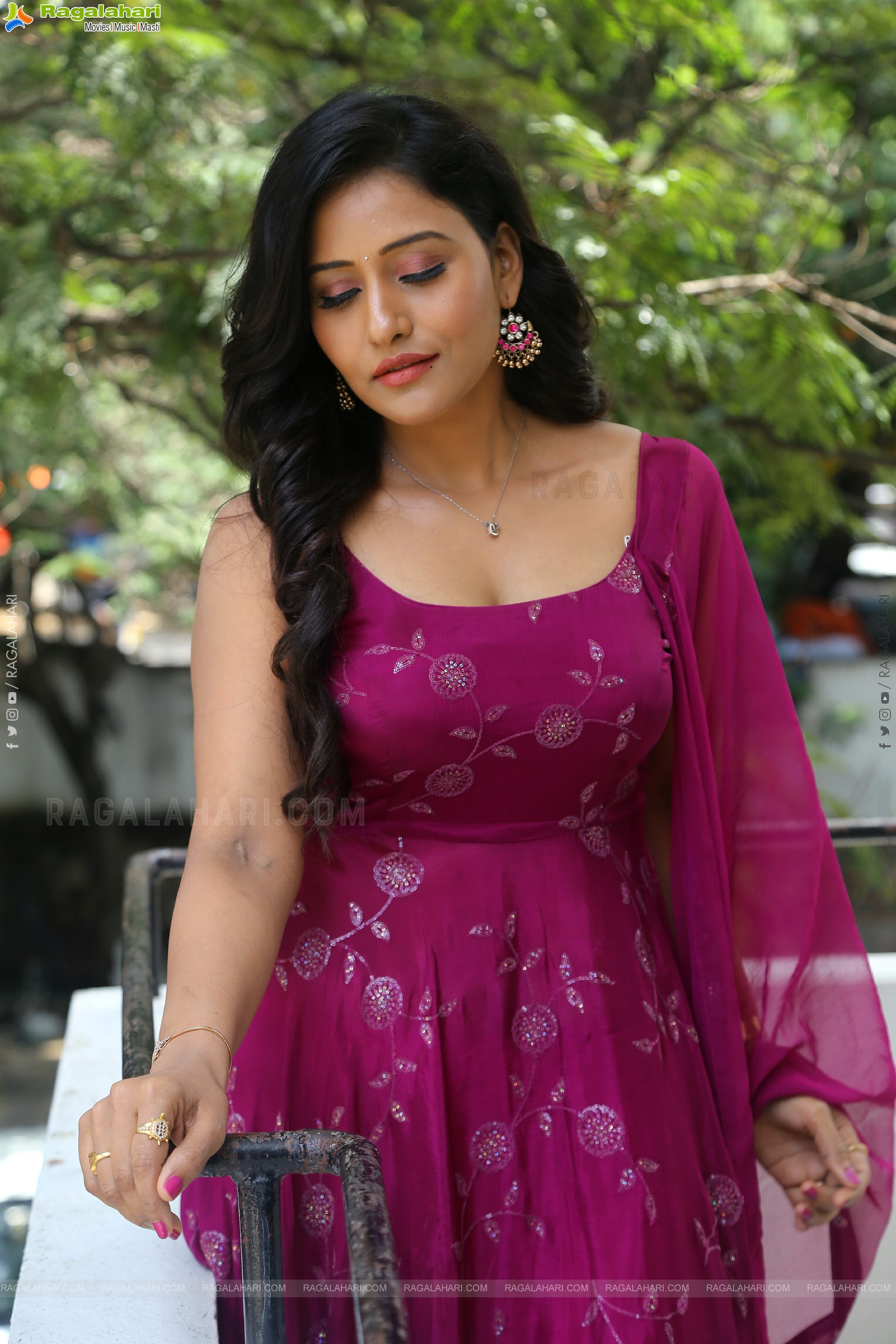 Anusri at RR Creations Movie Launch, HD Gallery