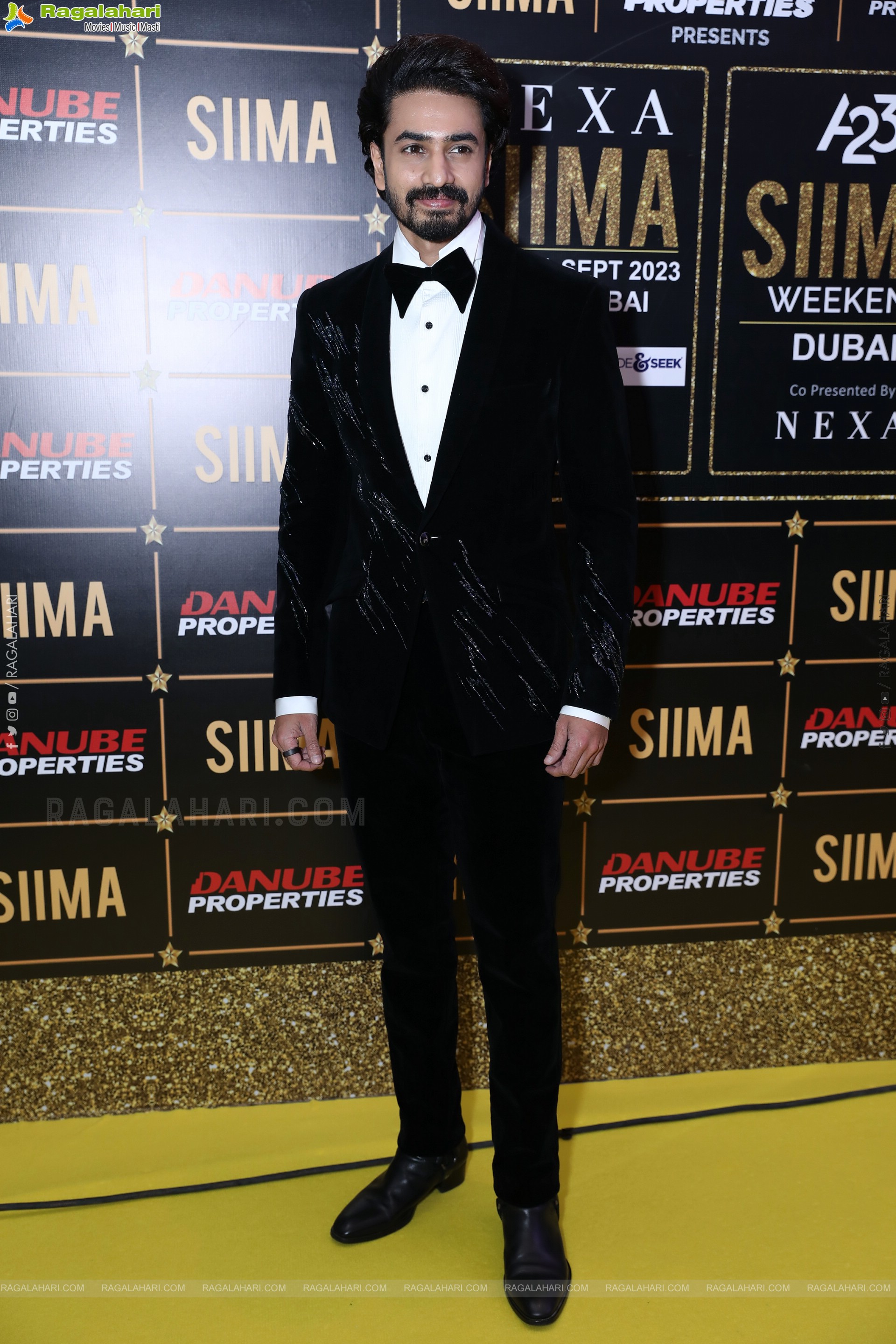 Ashok Galla at SIIMA 2023 Event, HD Gallery