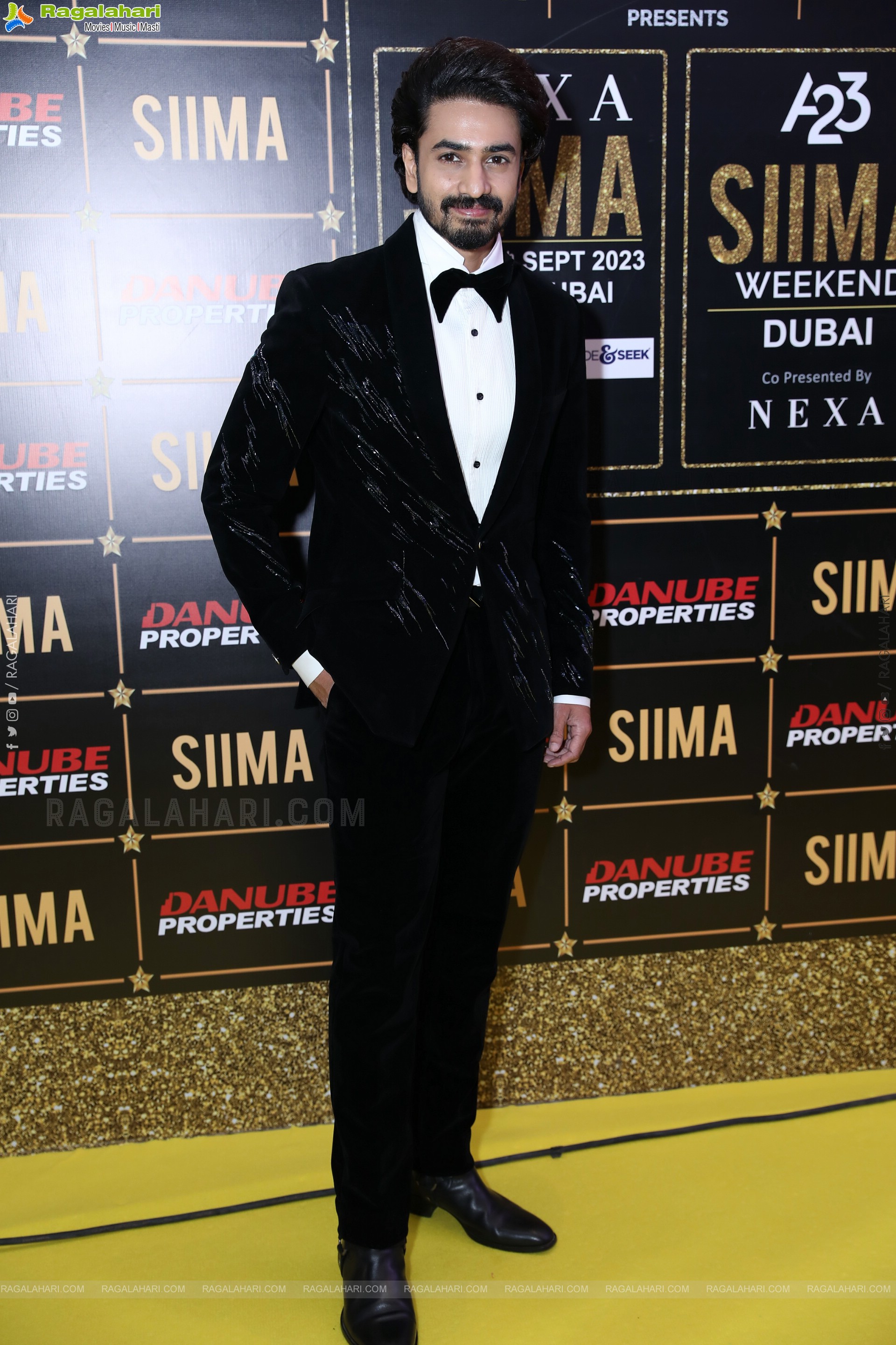 Ashok Galla at SIIMA 2023 Event, HD Gallery