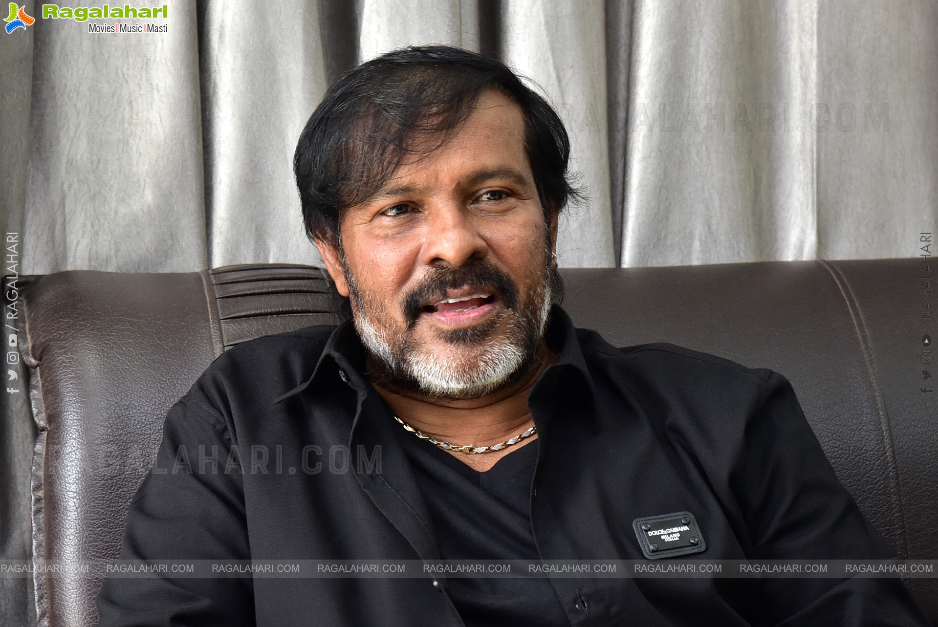 Director of Cinematography Chota K Naidu at Peddha Kapu 1 Interview, HD Gallery