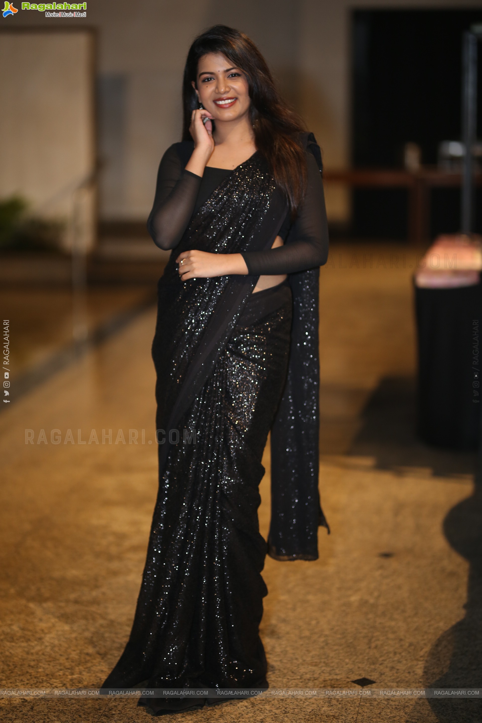Goldie Nissy at Changure Bangaru Raja Pre Release Event, HD Gallery