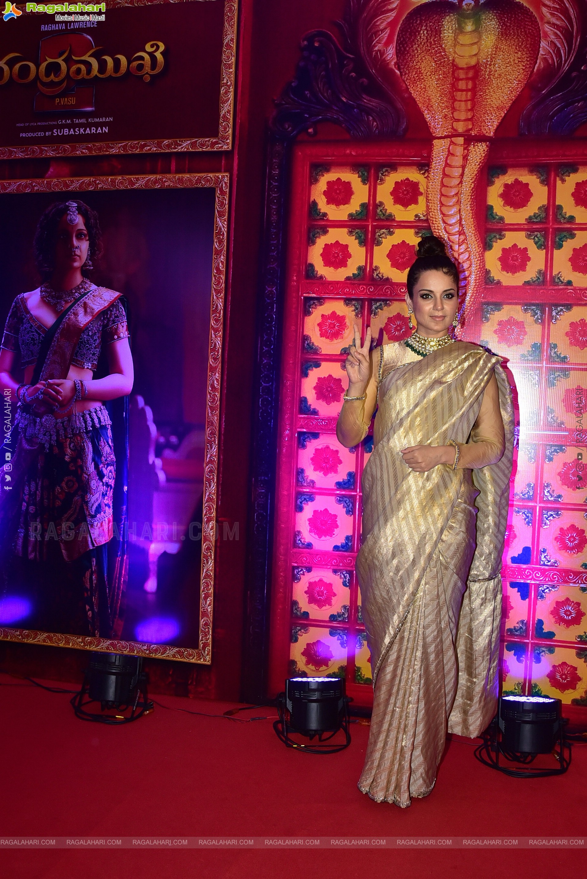 Kangana Ranaut at Chandramukhi 2 Pre Release Event, HD Gallery