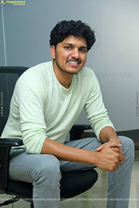 Director Mahesh Babu P at MSMP Interview, HD Gallery