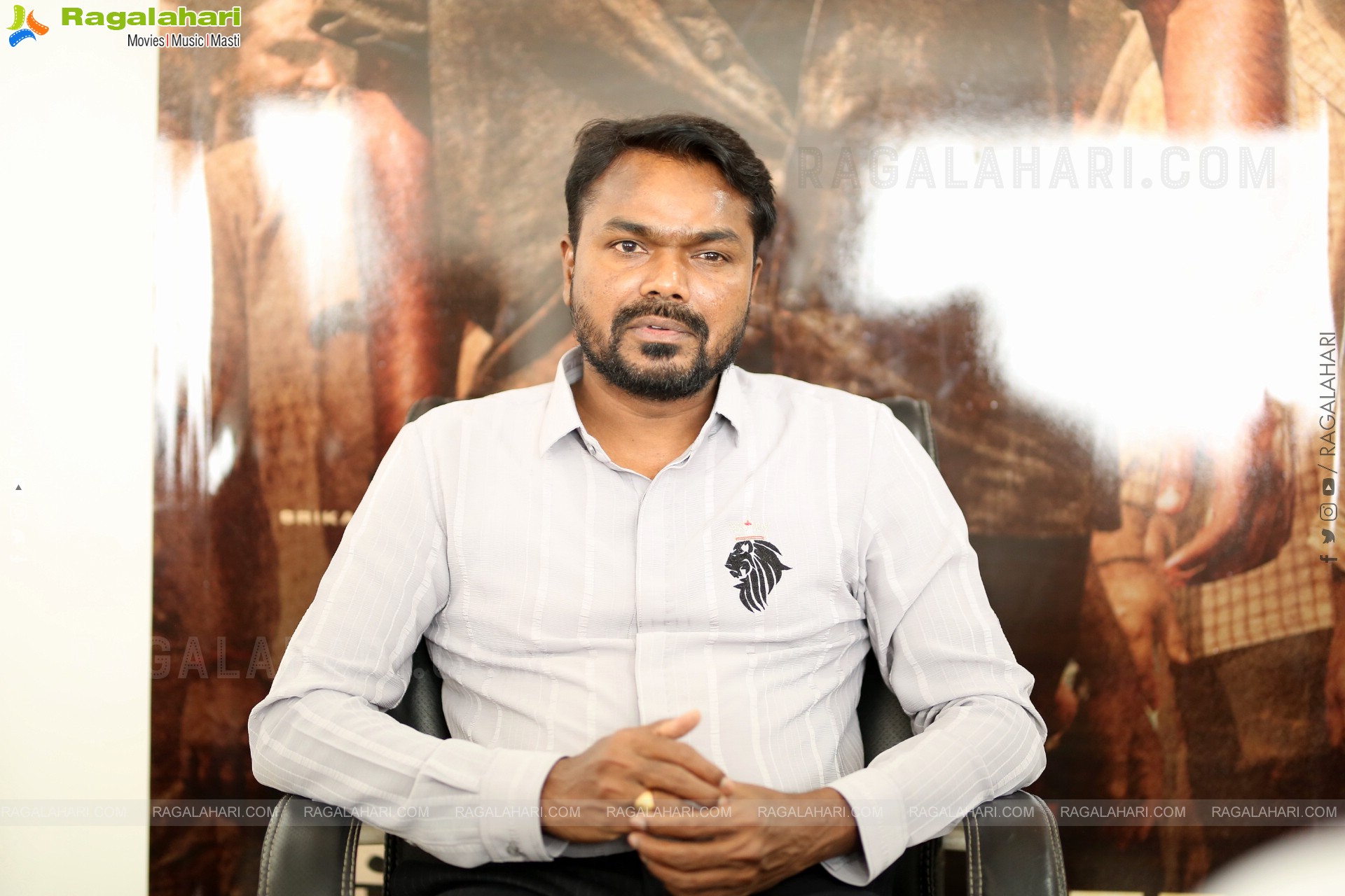 Producer Miryala Ravinder Reddy at Peddha Kapu Interview, HD Gallery