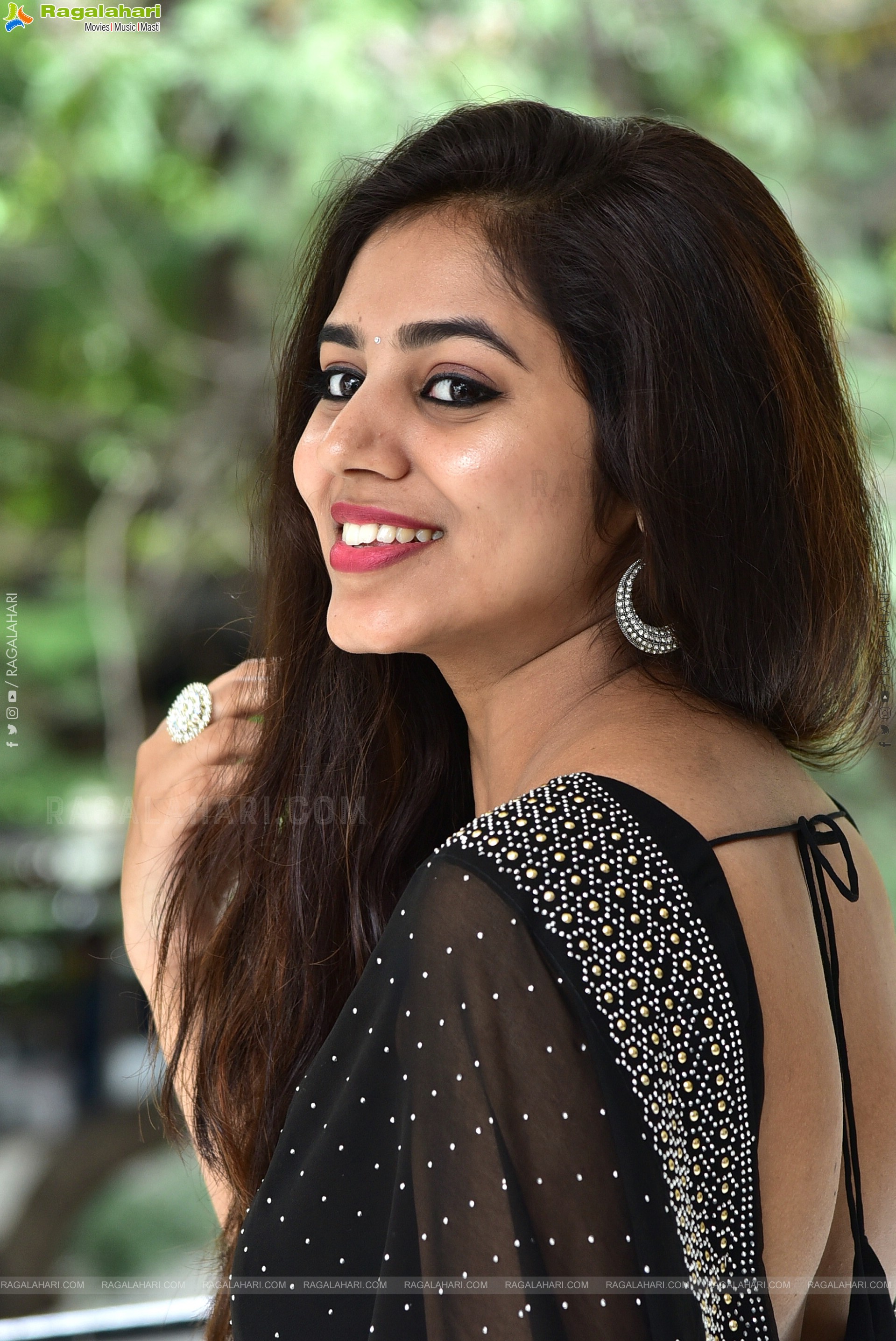 Vibhisha Jannu at Rudram Kota Success Meet, HD Gallery