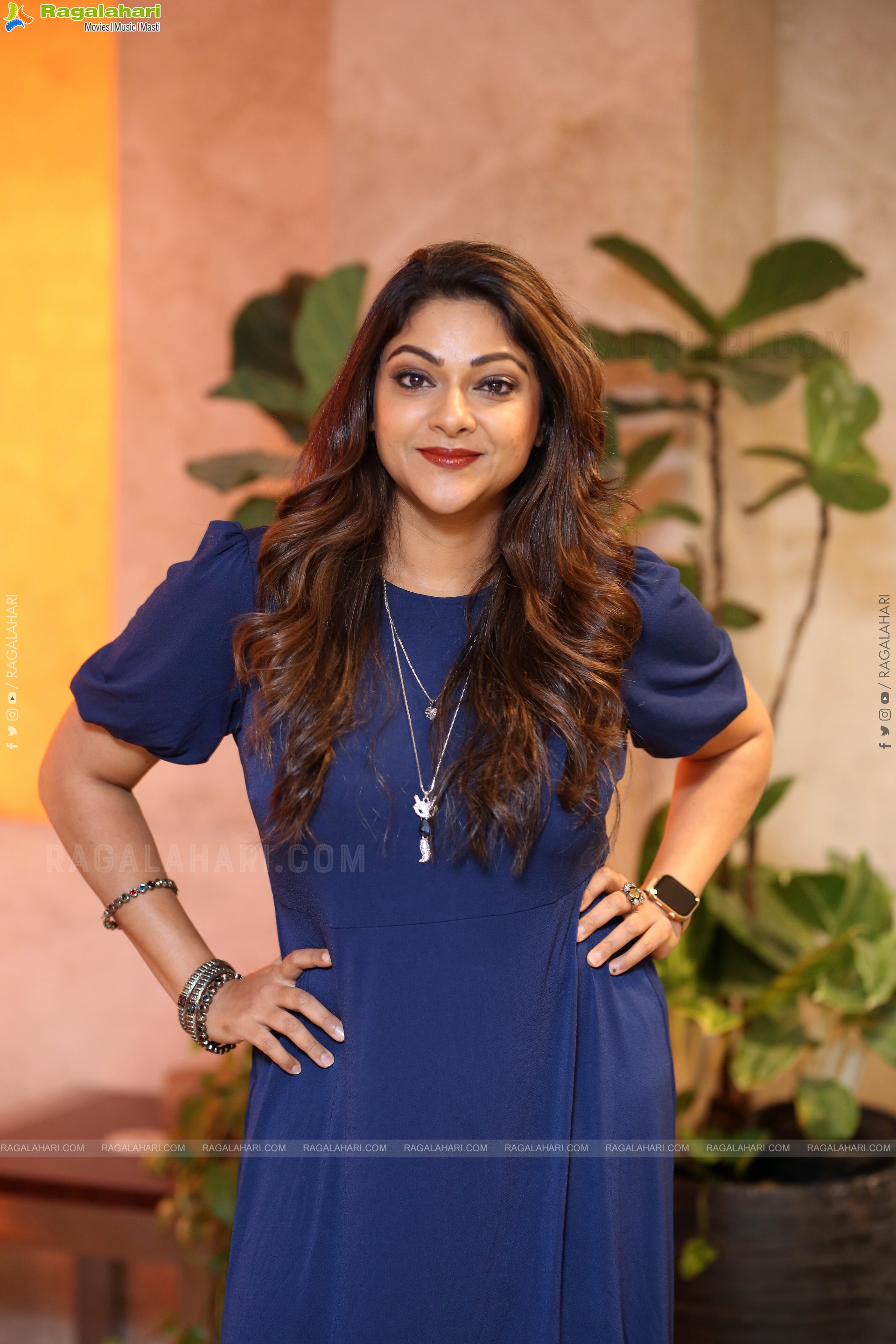 Abhirami at Bhale Unnade Pre Release Event, HD Gallery